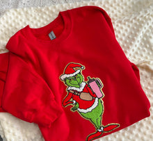 Load image into Gallery viewer, Bougie Grinch Sweater
