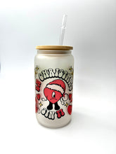 Load image into Gallery viewer, Bad Bunny Frosted Can Glass Iced Coffee Cup
