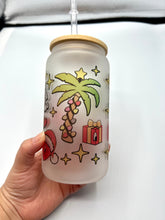 Load image into Gallery viewer, Bad Bunny Frosted Can Glass Iced Coffee Cup
