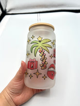 Load image into Gallery viewer, Bad Bunny Frosted Can Glass Iced Coffee Cup
